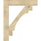 Ekena Millwork Merced Block Rough Sawn Bracket, Douglas Fir, 6"W x 40"D x 48"H BKT06X40X48MRC05RDF - alternate 3